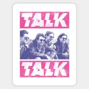 Talk Talk - Retro Fanmade Sticker